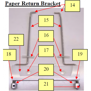 Pacesetter Paper Return Bracket